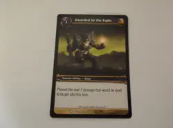 World of Warcraft: Outland "GUARDED BY THE LIGHT" #49/246 Trading Card - Image 1