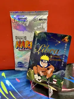 Naruto Uzumaki MR NRSA01-MR-001L4 Kayou Card Series 1 English Heaven Scroll - Image 1