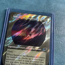 Samwise the Stouthearted (Showcase) (Surge Foil) Universes Beyond: LOTR NM MTG - Image 3