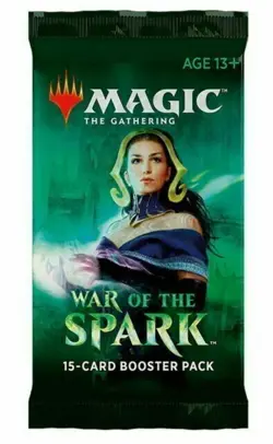 Magic the Gathering - War of the Spark - Draft Booster Pack - Image 1