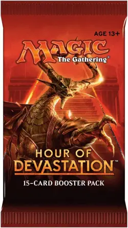 Magic the Gathering - Hour of Devastation - Draft Booster Pack - Image 1