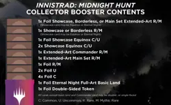 Magic the Gathering - Innistrad: Midnight Hunt - Collector Booster Pack - Image 4