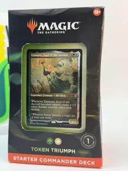 MTG Magic The Gathering Token Triumph Starter Commander Deck Sealed New - Image 1