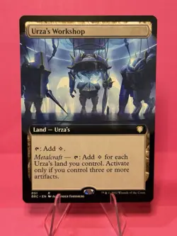 Urza's Workshop (Extended Art) Commander: the Brothers' War Regular - Image 5