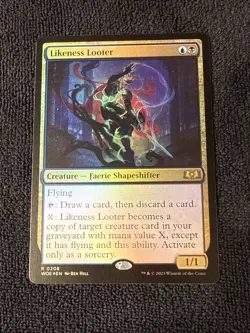 Likeness Looter Wilds of Eldraine Foil Mtg Near Mint - Image 1