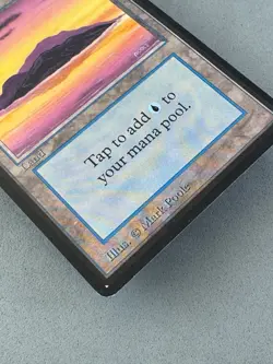 Island MTG Beta 291 (A)-Lightly Played Excellent-Vintage Magic the Gathering - Image 4