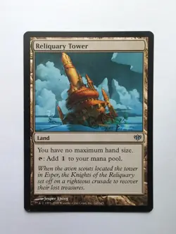 MTG Reliquary Tower (CON) Conflux Regular Uncommon 143/145 - Image 1