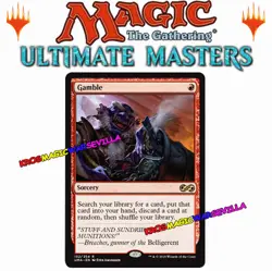 MTG Gamble - Arriesgar ULTIMATE MASTERS NM ENGLISH Magic - Image 1