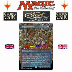 MTG Intruder Alarm SECRET LAIR DROP SERIES SECRETVERSARY 2021 ENGLISH NM - Image 1