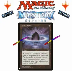 MTG Lotus Petal - Petalo de Loto MYSTERY BOOSTER ENGLISH New - Image 1