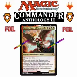 MTG Gisela, Blade of Goldnight -FOIL- COMMANDER ANTHOLOGY II ENGLISH NM - Image 1