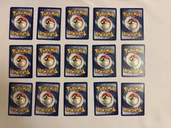 1999 Pokemon - All 1st Edition Non-Holo Rares - Fossil Set 15 Card Lot - WOTC - Image 2