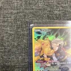 Pokemon Pikachu Holo Full Art Trainer Gallery Card TG05/TG30 Lost Origin - Image 2