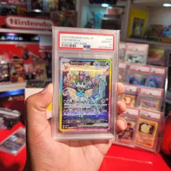 2024 Pokemon Vaporeon ex Holo 205/187 • PSA 10 MINT • Special Art Rare JPN - Image 3