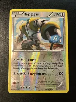 Regigigas [HP] 86/119 XY - Phantom Forces Reverse Holo - Pokemon TCG - Image 1