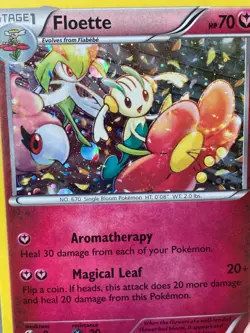 Pokemon Floette XY139 Black Star Promo Holo NM/LP - Image 2