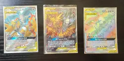 Pokemon Hidden Fates Legendary Birds GX Lot (69/68, SM210, #66) NM - Image 4