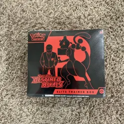 Pokemon TCG: S&V Destined Rivals Factory Sealed Elite Trainer Box Rare - Image 1