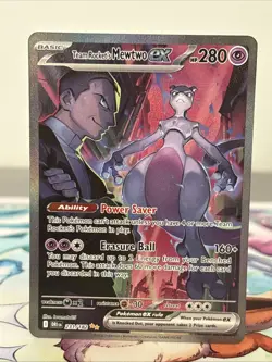 Pokemon TCG Team Rockets Mewtwo EX 231/182 Destined Rivals NM/M Condition - Image 1