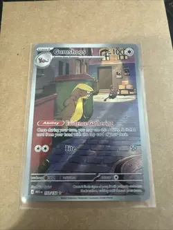 Gumshoos 153/132 Illustration Rare Pokemon Mega Evolution - Image 1