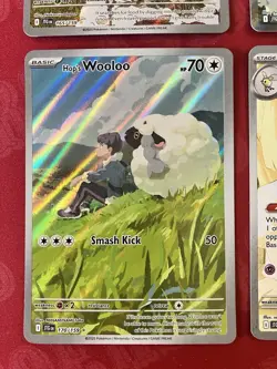 Pokemon Journey Together Full Art Lot! Ribombee, Wooooo, Brock’s, Swinub! - Image 4