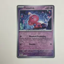 Tinkatink - 082/182 - Reverse Holo - Pokemon - Paradox Rift - NM/M - Image 1
