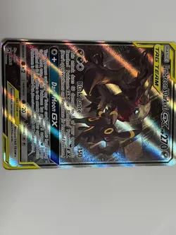Pokemon TCG Umbreon & Darkrai GX SM241 Holo Full Art Tag Team MINT - Image 2