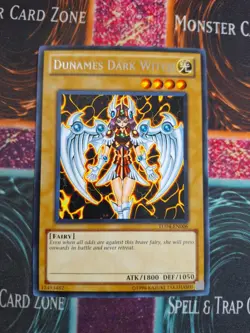 Yu-Gi-Oh! TCG Dunames Dark Witch TU04-EN006 Rare Unlimited Near Mint - Image 1