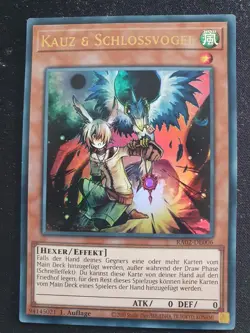Yu-Gi-Oh! RA02-DE006 Kauz & Schlossvogel Ultra Rare NM 1st v2 - Image 1
