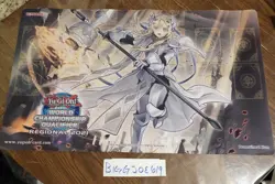 Yugioh Official Konami WCQ Dogmatika Eccelsia The Virtuois Regional Playmat - Image 1