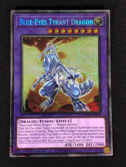 Yugioh Blue-Eyes Tyrant Dragon MP25-EN042 1st Starlight (NM) - Image 1