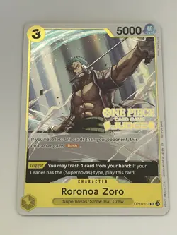 OnePiece TCG - Roronoa Zoro OP10-113 (Judge Pack Vol. 6) - Image 1