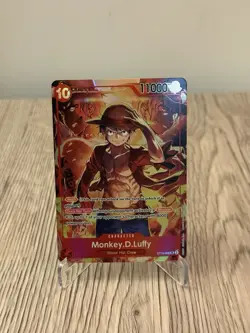 Monkey.D.Luffy Treasure Booster Set ST10-006 One Piece Promotion Cards Foil - Image 3