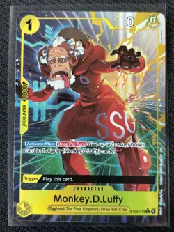 Monkey.D.Luffy ST29-012 (C) Alt Art Starter Deck (EGGHEAD) One Piece TCG CCG ENG - Image 1