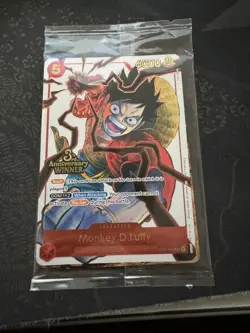 Luffy Sabo Ace OP13 3rd Anniversary Winner Pack Sealed One Piece TCG English - Image 1
