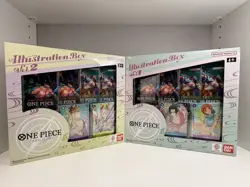 2025 Bandai OP One Piece Illustration Box Vol 1 & 2 Bundle / IN HAND/ BRAND NEW - Image 1