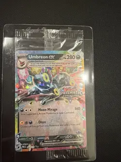 POKEMON SEALED UMBREON EX 060/131 PRISMATIC SURPRISE BOX STAMPED PROMO - Image 1