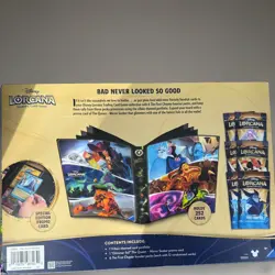 Disney Lorcana First Chapter Collector Set Costco Bundle Box New Sealed - Image 3