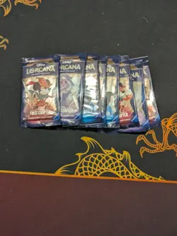 Disney Lorcana TCG The First Chapter 8 Booster Packs! Unopened English Packs. - Image 3