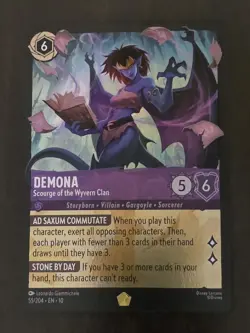 Demona - Scourge of the Wyvern Clan 55/204 - Lorcana: Whispers in the Well - NM - Image 4