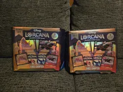 Disney Lorcana: The First Chapter Gift Sets x2 - Brand New Sealed - Image 1