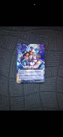 A Whole New World 10 Disney Lorcana Promo Cards 10/c1 Multiple Avalible - Image 1