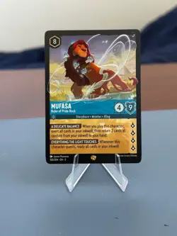 Disney Lorcana Mufasa Legendary 150/204 Shimmering Skies Non Foil - Image 1
