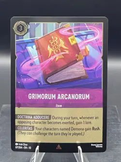 Disney Lorcana-Whispers in the Well-Grimorum Arcanorum-#67-Cold Foil Holo-NM - Image 4