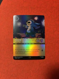 Disney Lorcana Stitch Alien Dancer 207/204 Fabled Epic - Image 1