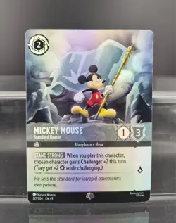 Disney Lorcana Mickey Mouse - Standard Bearer (Epic) 221/204 Fabled Epic - Image 1