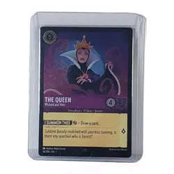 Disney Lorcana The First Chapter The Queen - Wicked and Vain #56 FOIL - Image 1