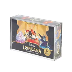 Disney Lorcana Booster Box Acrylic Case Magnetic Slid Lid UV Protective Showcase - Image 4