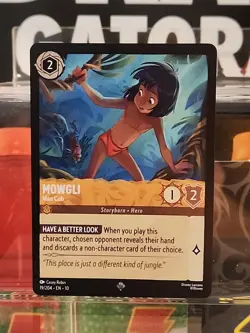 Mowgli Man Cub 19/204 Whispers in the Well Disney Lorcana 002703 - Image 1