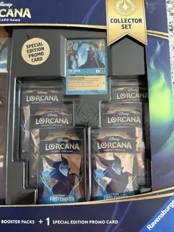 Disney Lorcana TCG First Chapter Costco Collector Set New Sealed The Queen Promo - Image 2